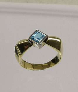 Ring in 585/er Gelbgold