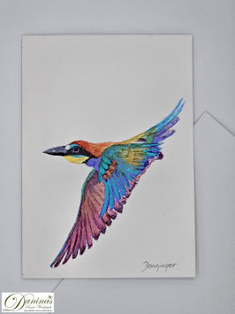 Zugvogel auf dem Weg nach Süden