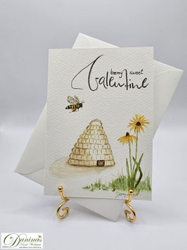 Bienenkorb mit Biene