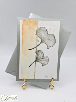 Ginkgo Blätter