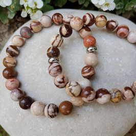 Bracelet Jaspe Zébré d'Australie