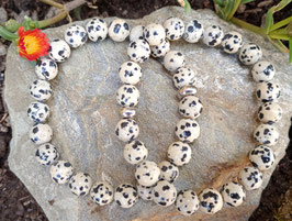 Bracelet Jaspe Dalmatien