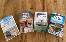 Vier Sammelbände mit EVA STURM auf Langeoog!