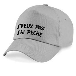 casquette j'peux pas j'ai pêche