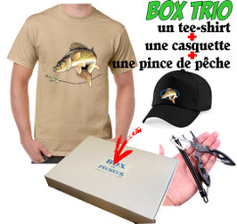 Boite cadeau trio pêcheur de sandre