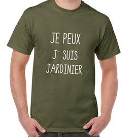 Tee-shirt homme jardinier