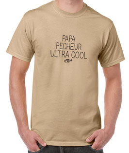 Tee-shirt papa pêcheur ultra cool