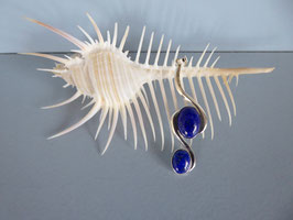 Pendentif martelé lapis lazuli P NO 5 LZ