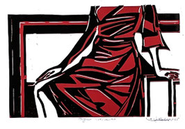 Figur rot/schwarz
