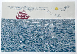 Höre auf das Meer