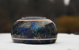 Kerzenhalter aus Ahorn mit farblichen Akzent, Art.Nr.: 003