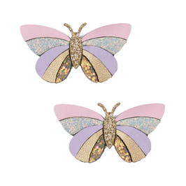 Haarclips STRIPED BUTTERFLY