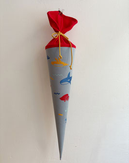 SampleSale Tüte | UNDER THE SEA SKYBLUE 70cm