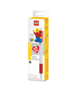 Gelstift mit Figur// LEGO® ROT