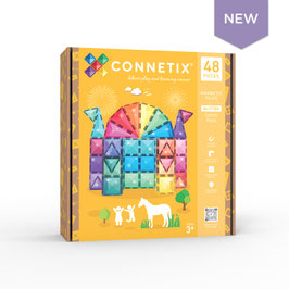 Connetix || Glitter Castle Pack 48 Teile