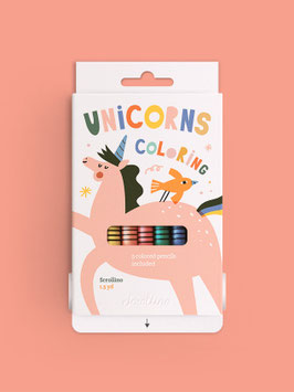 Scrollino UNICORN Coloring