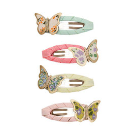 Haarclips FLORAL BUTTERFLY