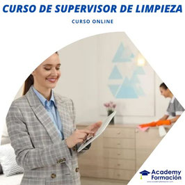 OFERTA! CURSO ONLINE DE SUPERVISOR Y ENCARGADO DE LIMPIEZA + TITULACIÓN CERTIFICADA