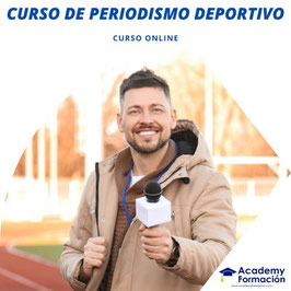 OFERTA! CURSO ONLINE DE PERIODISMO DEPORTIVO CON TITULACIÓN CERTIFICADA