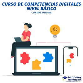 OFERTA! Curso Online de Competencias Digitales Nivel Básico + Titulación Certificada