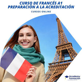 OFERTA! Curso Online de Francés A1 - Preparación a la Acreditación (Titulación Certificada)