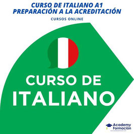 OFERTA! Curso Online de Italiano A1 - Preparación a la Acreditación (Titulación Certificada)