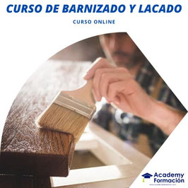 OFERTA! CURSO ONLINE DE BARNIZADO Y LACADO  + TITULACIÓN CERTIFICADA