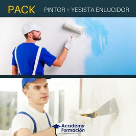 OFERTA! Cursos Online de Pintor de Casas y Edificios + Yesista Enlucidor. Titulaciones Incluidas.