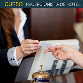 OFERTA! CURSO ONLINE DE RECEPCIONISTA DE HOTEL + TITULACIÓN INCLUIDA