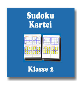 Sudoku - Kartei  für die fächerübergreifende Förderung