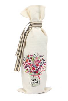Wijnzak "Veel geluk"