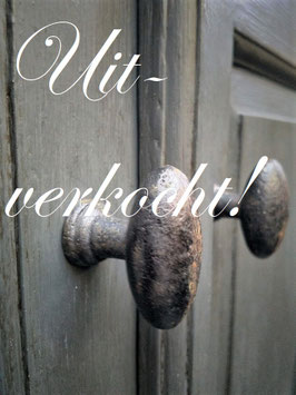 Smeedijzeren deurknop (01) ***uitverkocht***
