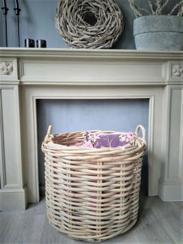 Grote rotan mand