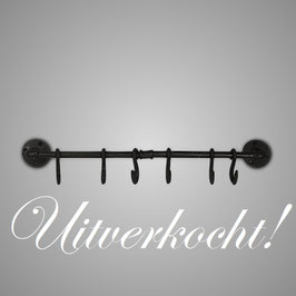Stoere ijzeren kapstok (Coathanger merk Brynxz) ***uitverkocht***