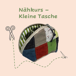 Nähkurs Kleine Tasche-Patchworktasche