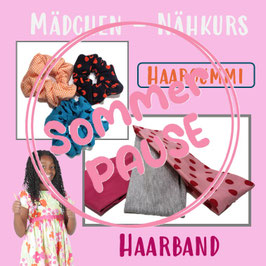Mädchen-Nähkurs Haaraccessoires