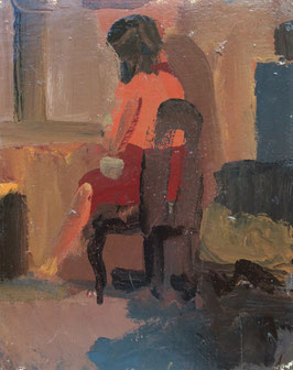 FIGURA FEMMINILE ALLA FINESTRA - FEMALE FIGURE AT THE WINDOW