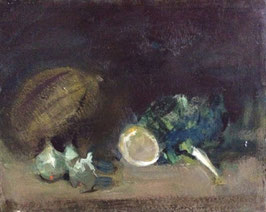 NATURA MORTA CON COCOMERO - STILL LIFE WITH MELON