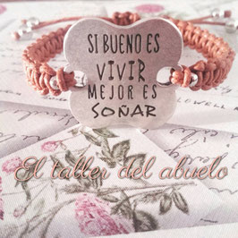 Frase "Si bueno es vivir mejor es soñar"