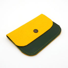 Porte Carte Jaune et Vert