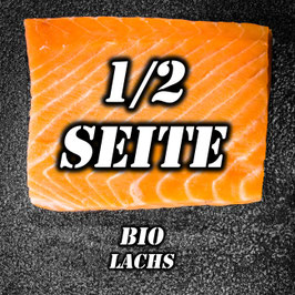 Räucherlachs Bio 1/2 Seite