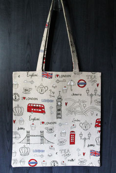 Tote bag I Love London