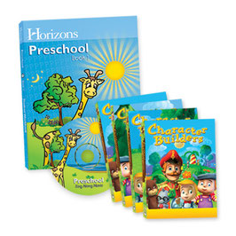 地平线视野幼稚班课程教材和多媒体完整套装 Horizons Preschool Complete Curriculum & Multimedia Set