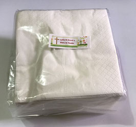 90 Pumping Square Napkins  Paper, Tissue - 90抽正方形餐巾纸，纸巾 - 3包