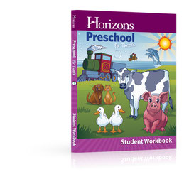 地平线视野三岁的学生手册 Horizons Preschool for Three's Student Workbook