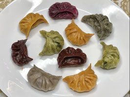 LEBHCD-2有机彩色玉米木耳猪肉饺子 (10只) Organic Colorful Corn Fungus Pork Dumplings （10）