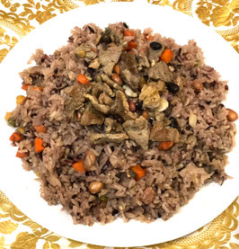 香菇牛肉粗粮饭 Mushroom Beef Whole Grain Rice