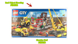 LEGO New Genuine Sealed LEGO City Demolition Site  60076   乐高全新正版带封条 乐高城市  拆迁现场 60076