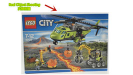 LEGO New Genuine Sealed LEGO City  Volcano Supply Helicopter 60123   乐高全新正版带封条 乐高城市 火山补给直升机 60123