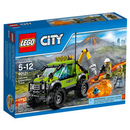 LEGO New Genuine Sealed Lego City Volcano Exploration Truck 60121   乐高全新正版带封条 乐高城市 火山勘探卡车 60121